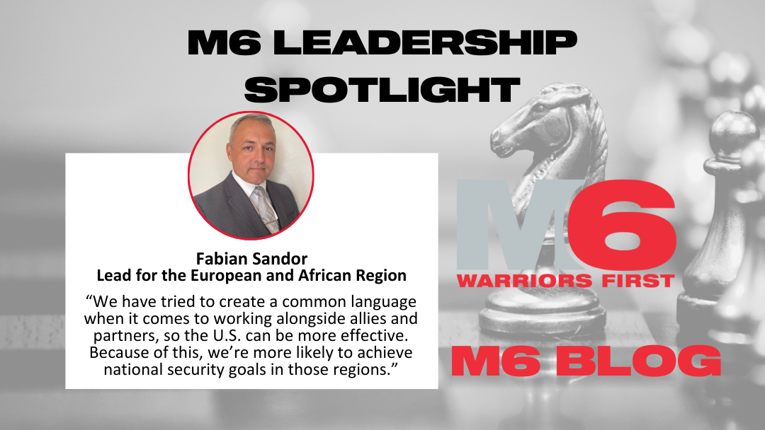 M6 Leadership Spotlight: Sandor Fabian
